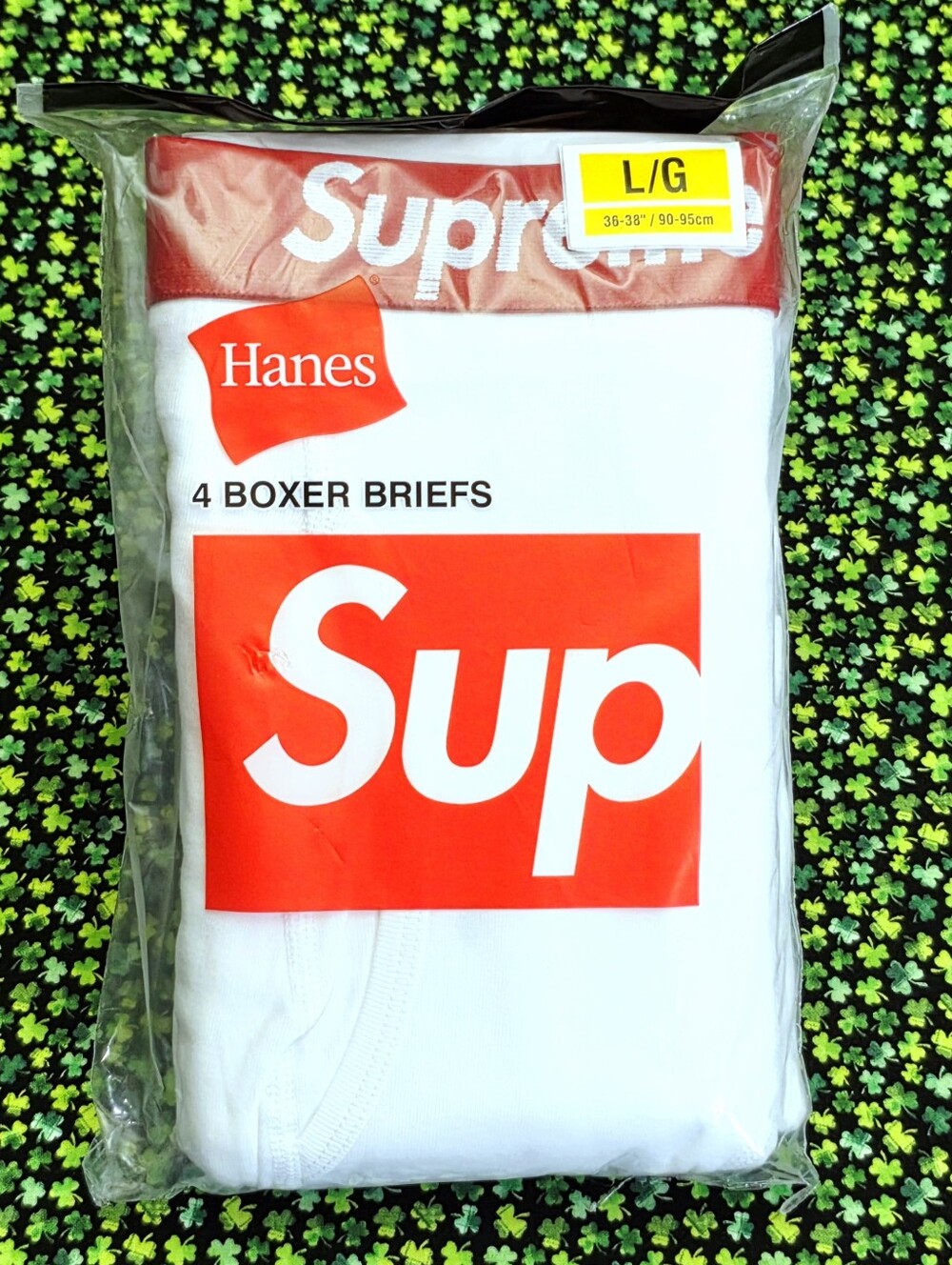 New Hanes Supreme Mens Boxer Briefs Size Large